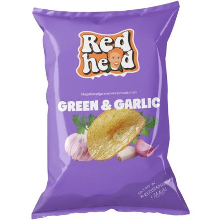 Green Herb Garlic Chips from Kandy Lover
