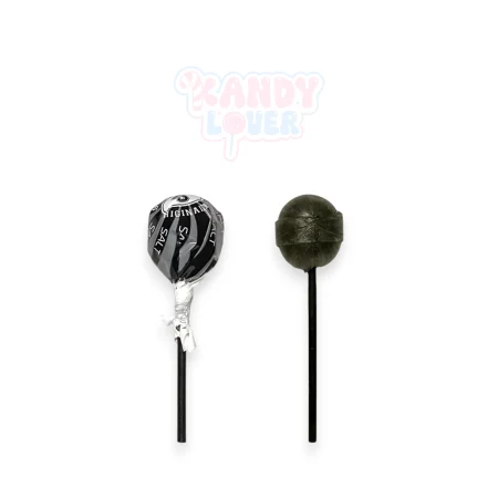 S-Mark Licorice Lollipop, Swedish salty licorice candy from Kandy Lover.