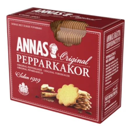 Swedish Gingerbread Cookies, Annas Pepparkakor from Kandy Lover.
